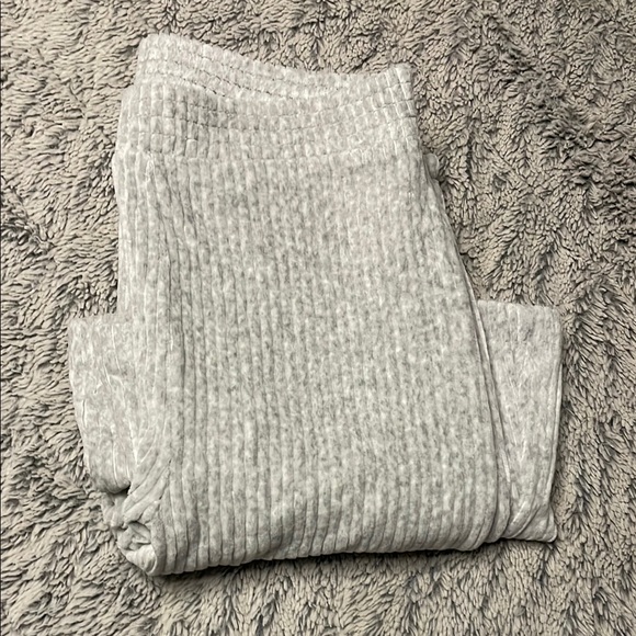 Aerie Wide Leg Pants in Light Gray - Picture 1 of 4